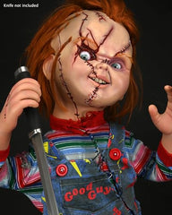 NECA Chucky inner-armature poseable figure enables dynamic poses.