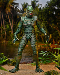 NECA Creature from the Black Lagoon packaging window box ensures secure collectible-ready display