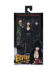 NECA Elvira 8-inch alternate head winking option enhances collectible posing.
