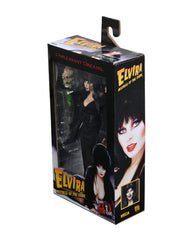 NECA Elvira 8-inch figure skull accessory adds moody horror details.