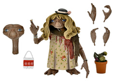 NECA E.T. dress-up figure with detailed textures for display and play.