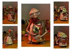 NECA E.T. 40th anniversary window box for display.