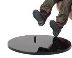 NECA black figure display stand 10-pack fits 6-8 inch figures.