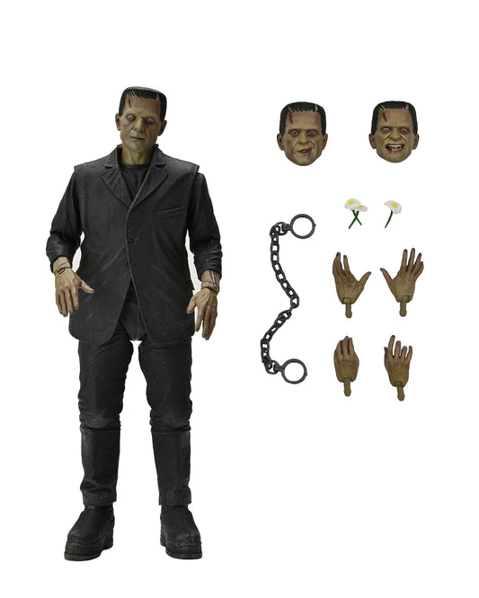 NECA Frankenstein Ultimate color heads collection for versatile posing.