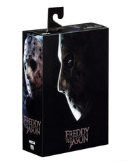 NECA Freddy vs Jason Ultimate Jason figure articulation-focused pose reference for display.