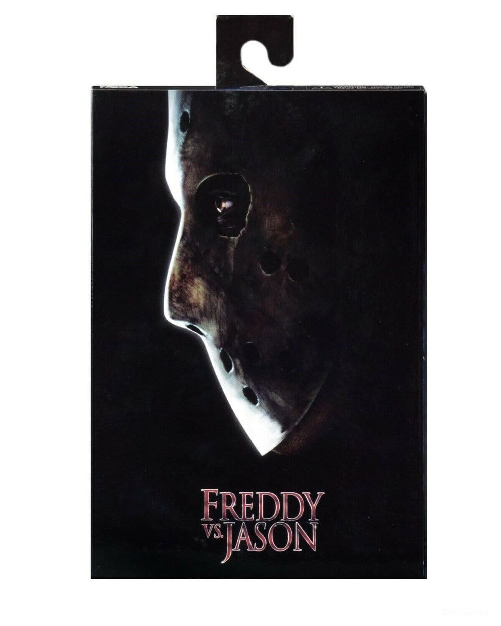 NECA Freddy vs Jason Ultimate Jason figure face sculpt captures iconic expression.