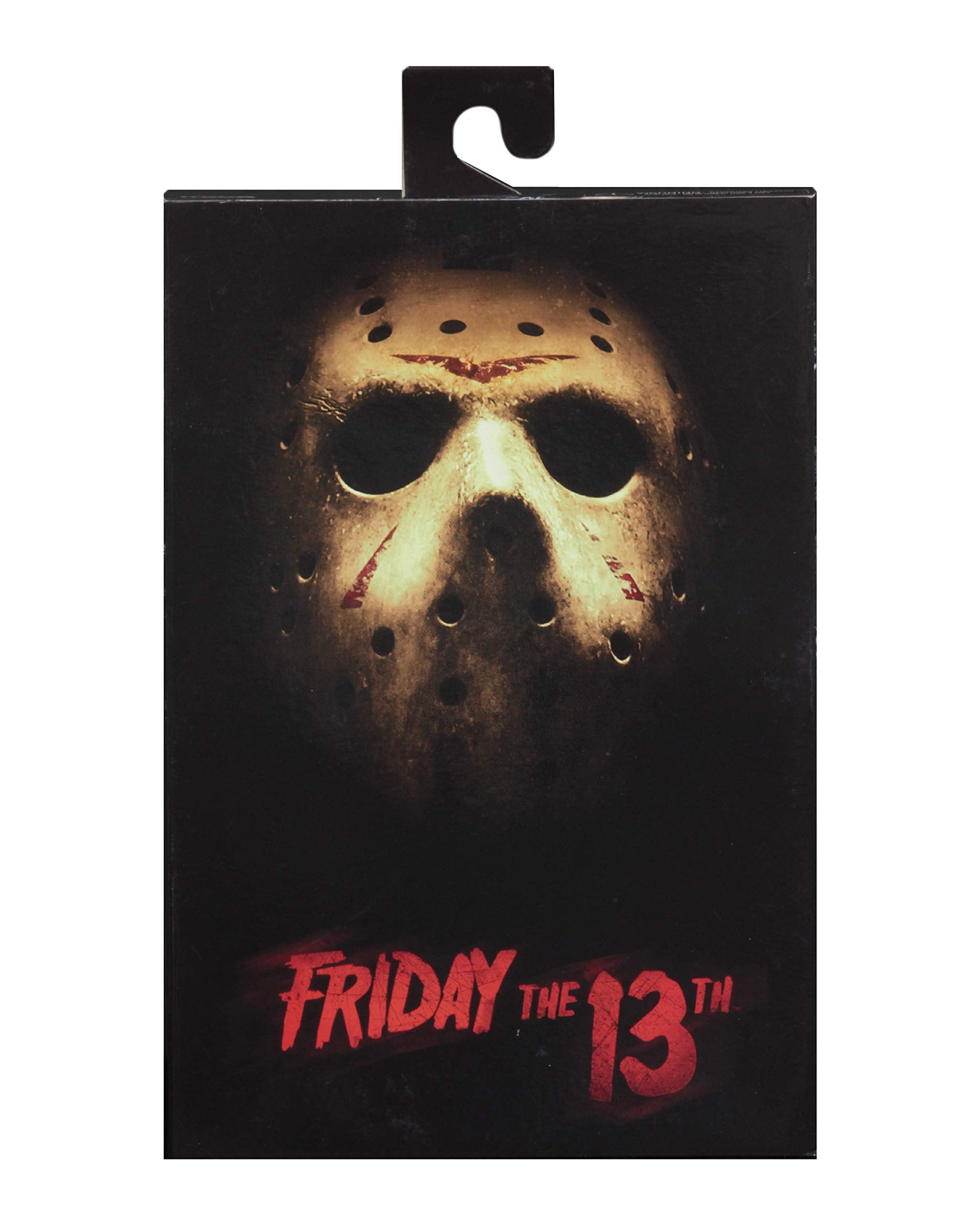 NECA Jason figure with axe accessory for action pose display