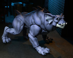 NECA Gargoyles Bronx figure with interchangeable heads and hands for varied expressions.