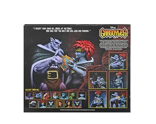 NECA Gargoyles Demona with closed wings for display and posing