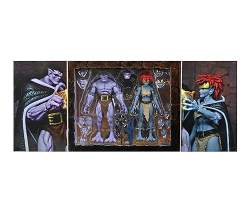 NECA Gargoyles Goliath with closed wings for display and posing