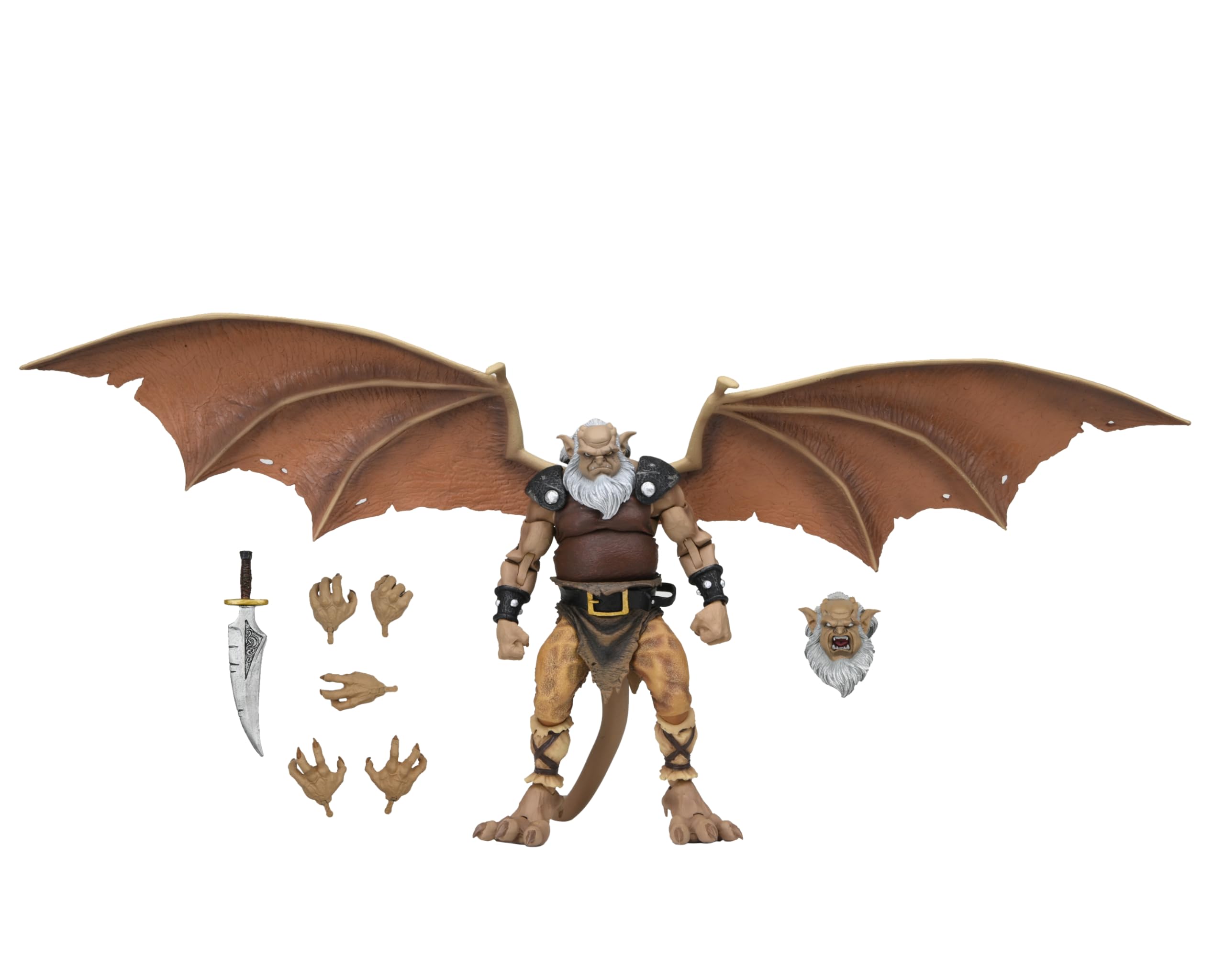 NECA Hudson interchangeable head shows roaring expression for display variety.