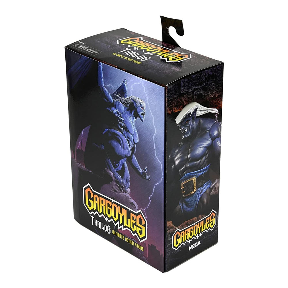 NECA Gargoyles Thailog wings-spread angle highlights dramatic wings for posing