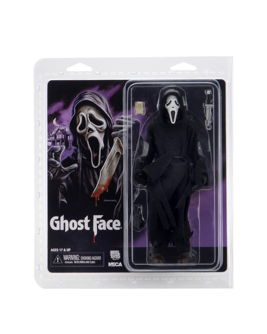 NECA Ghost Face screen-accurate mask adds authentic detail for collectors.