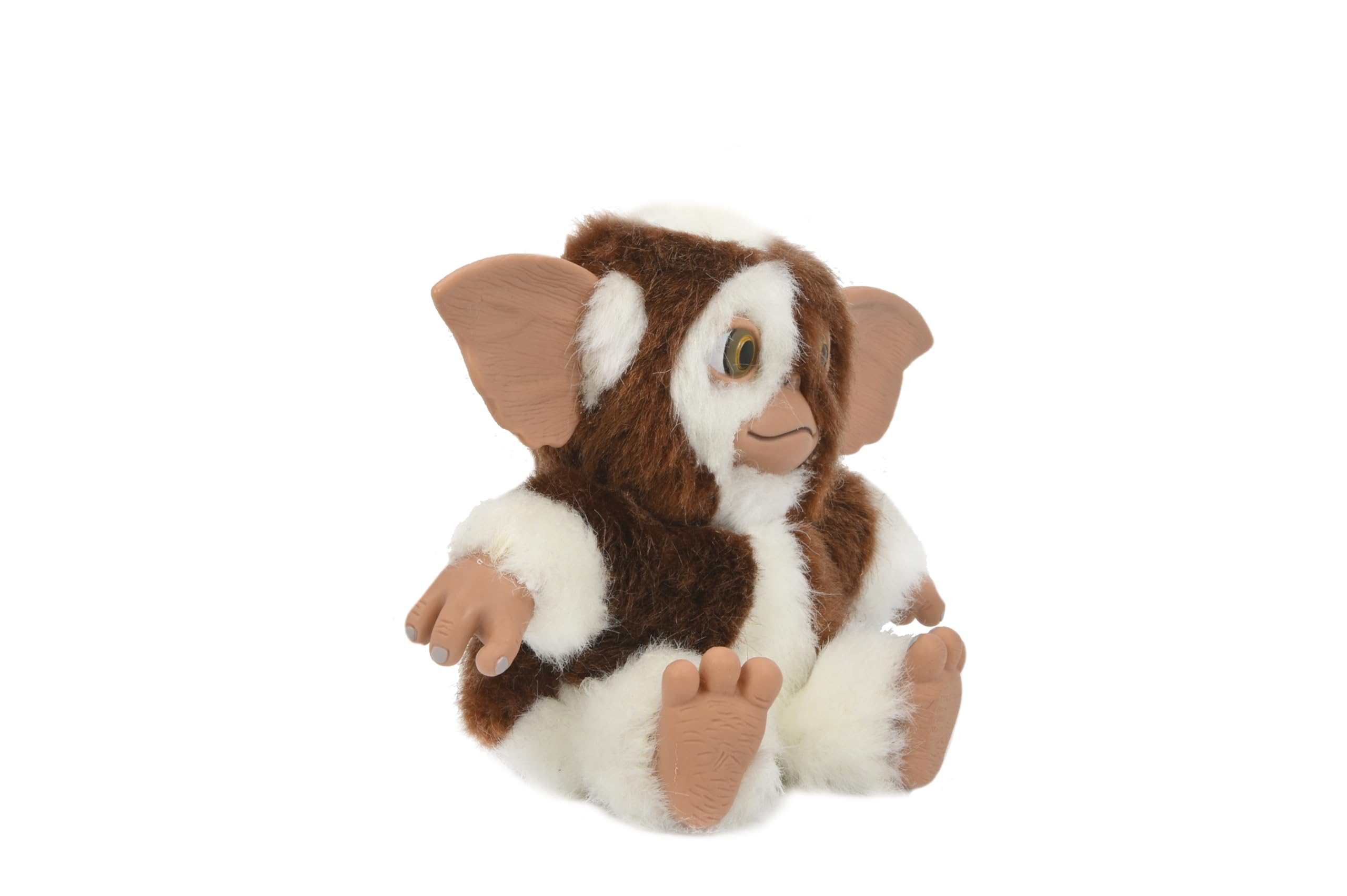 NECA Gizmo 6-inch plush on-shelf display ideal for decor and collection.