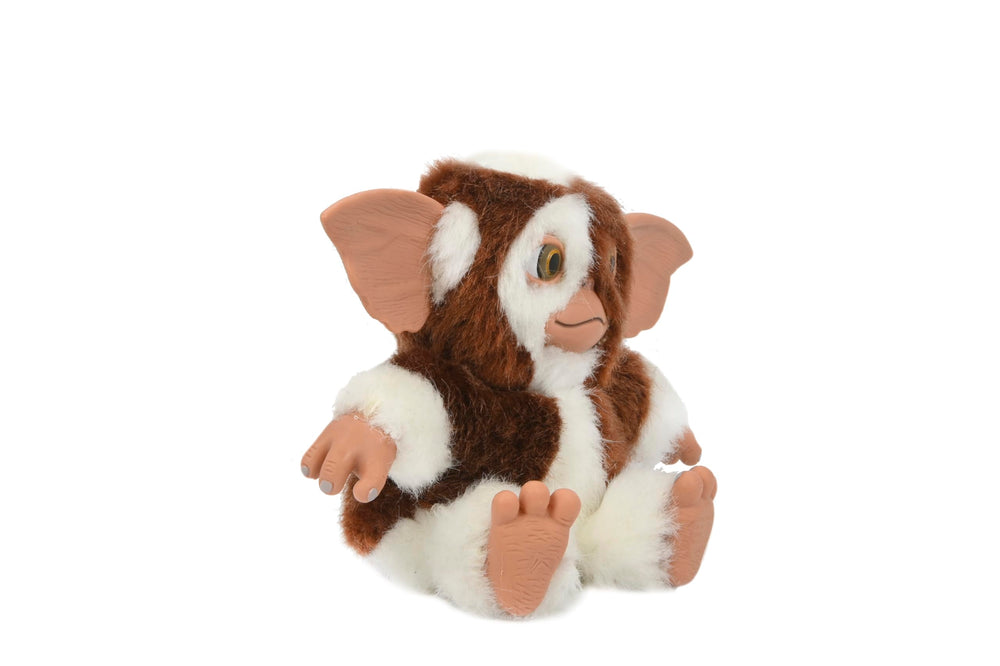 NECA Gizmo 6-inch plush on-shelf display ideal for decor and collection.
