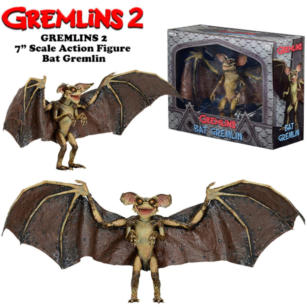 NECA Bat Gremlin fully articulated body enables dynamic poses
