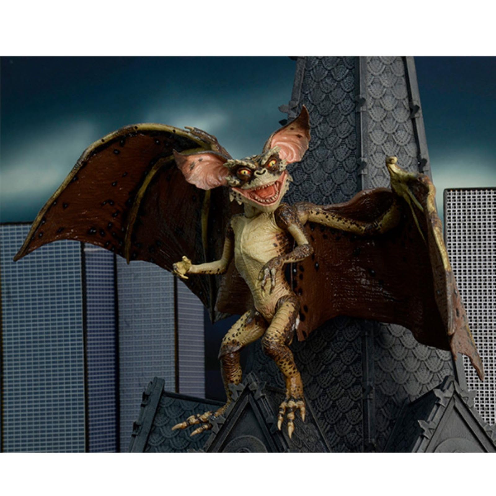 NECA Bat Gremlin hinged ears and jaw for varied expressions