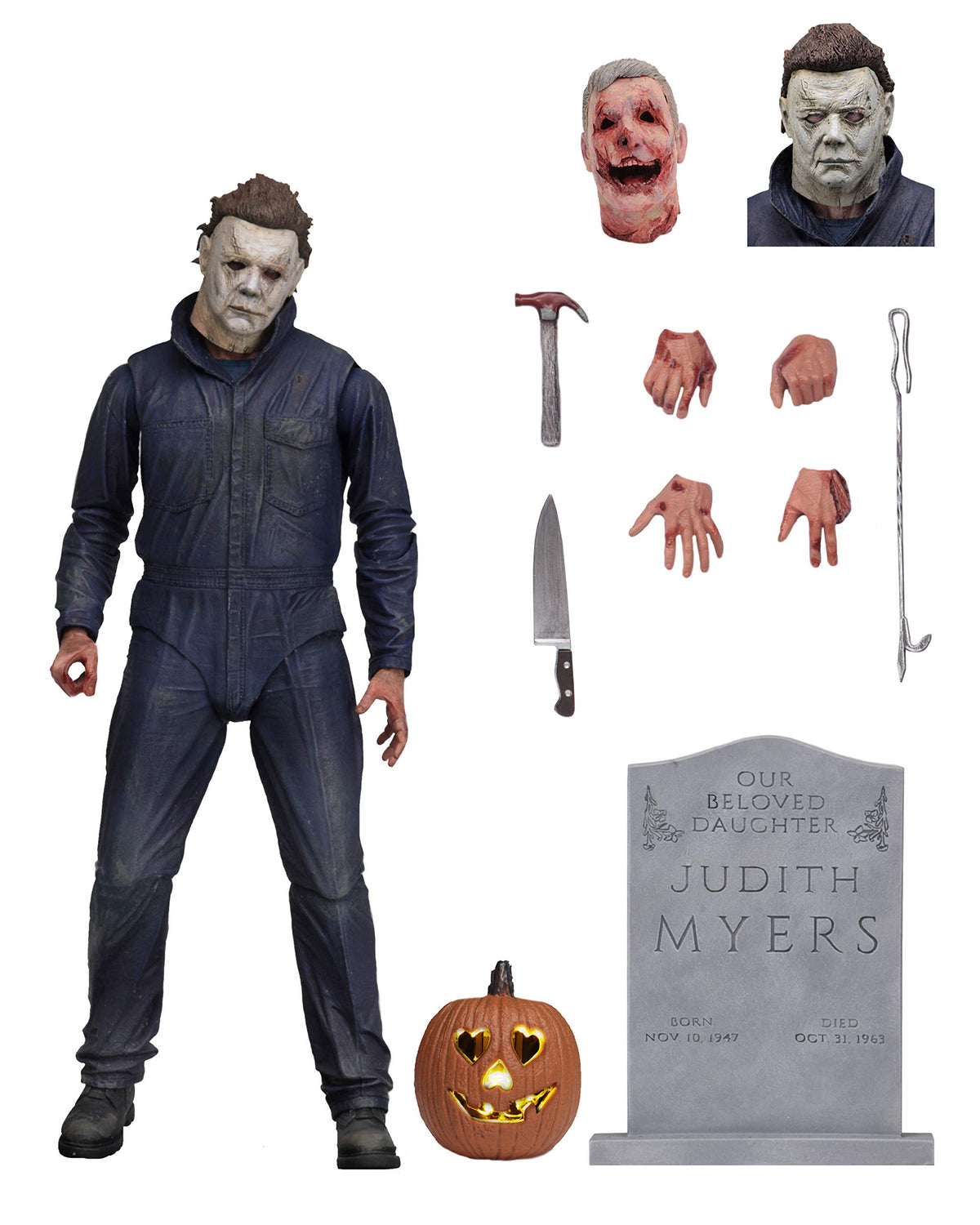 NECA Halloween 2018 Michael Myers stand display highlights dynamic posing possibilities