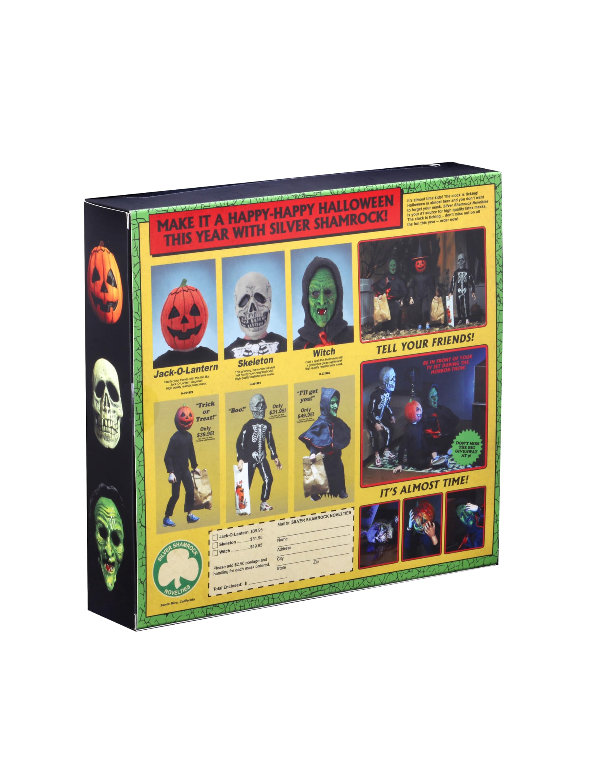 NECA Halloween 3 TV with lenticular effect for retro ambience