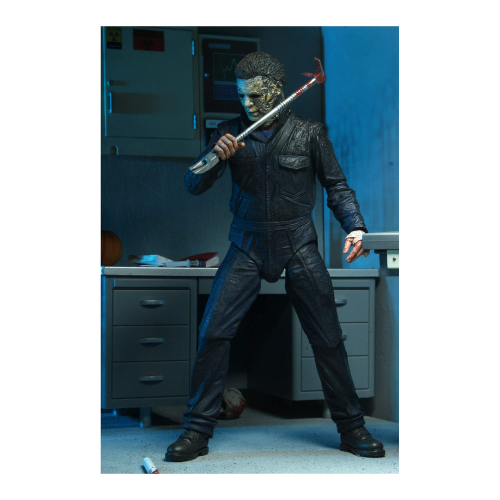 NECA Michael Myers interchangeable heads offer varied expressions for scenes