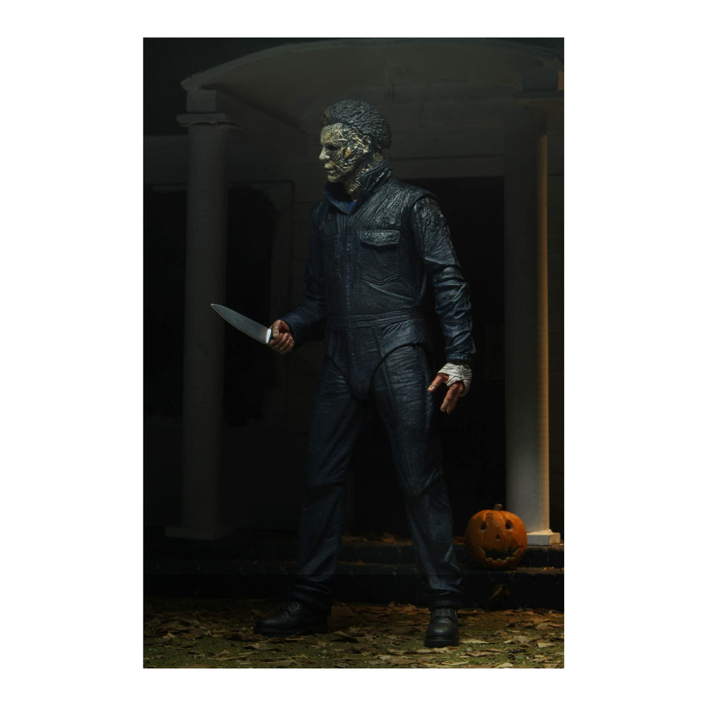 NECA Michael Myers skull mask reveals iconic cover details and nostalgia