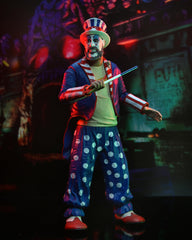 NECA Captain Spaulding figure front view showcasing costume details.