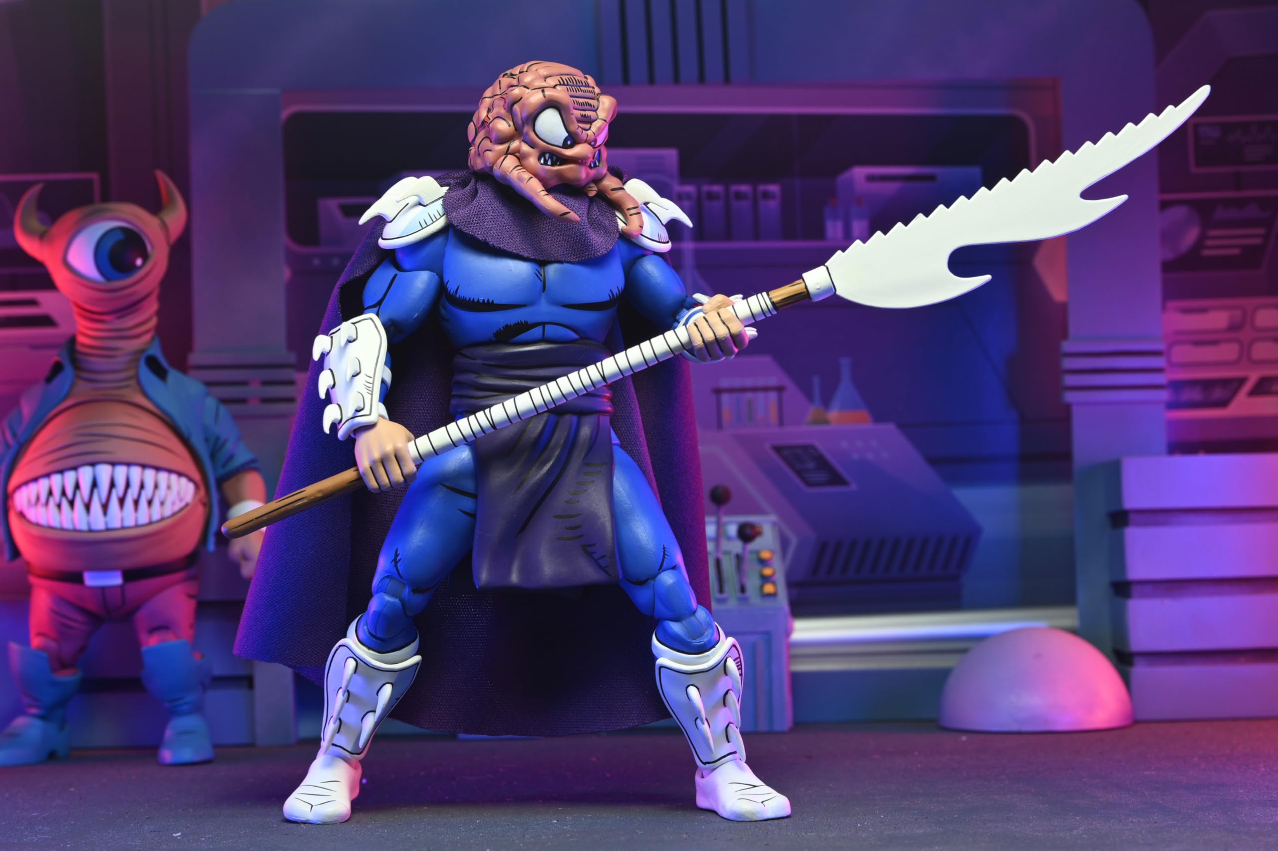 NECA Krang-Shredder figure ready for shelf or diorama setups