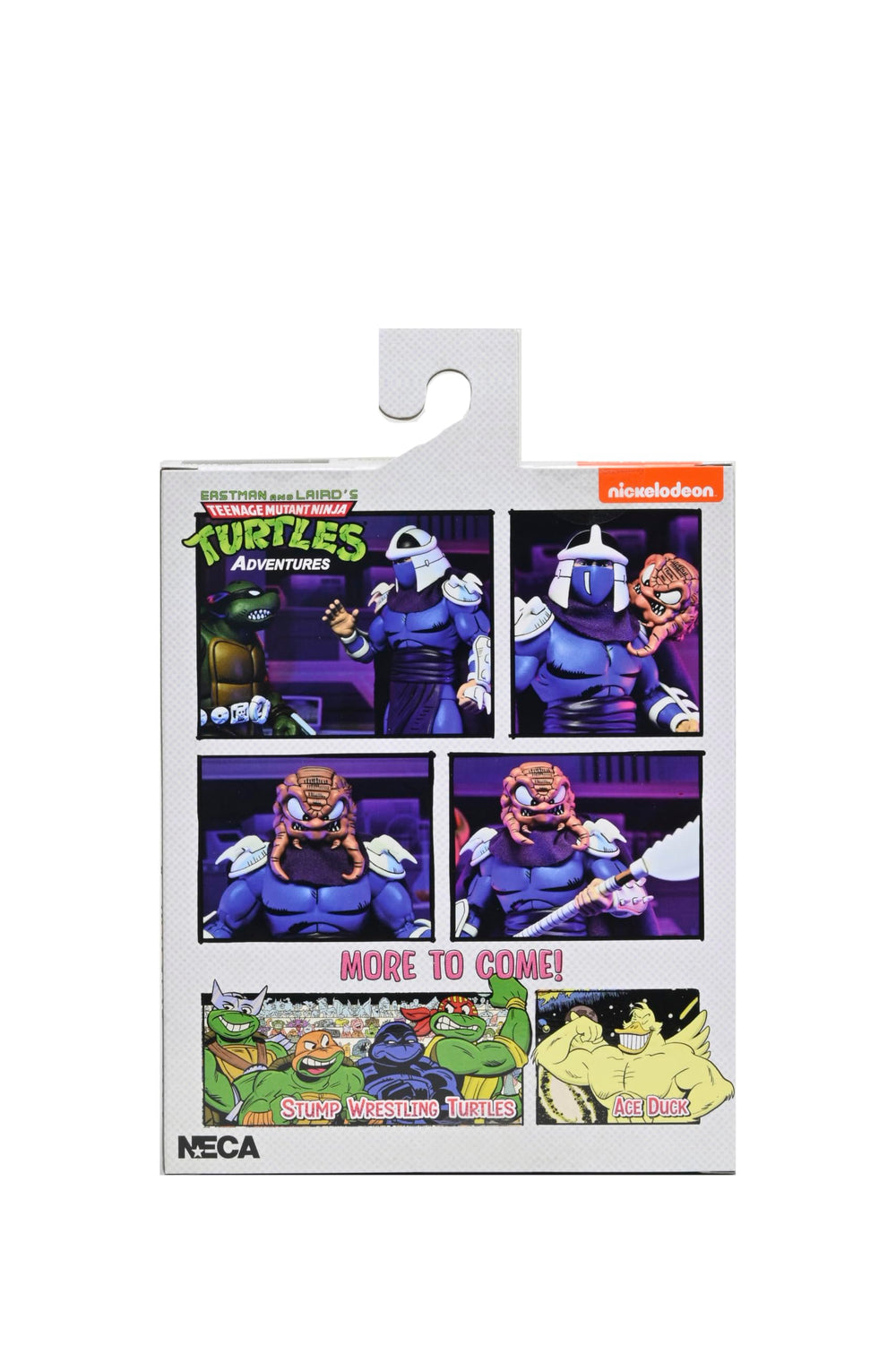 NECA Krang-Shredder figure includes staff and bonsai for dynamic display options