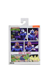 NECA Krang-Shredder figure includes staff and bonsai for dynamic display options
