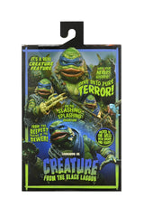 NECA Leonardo Creature back view showing sculpt and texture details