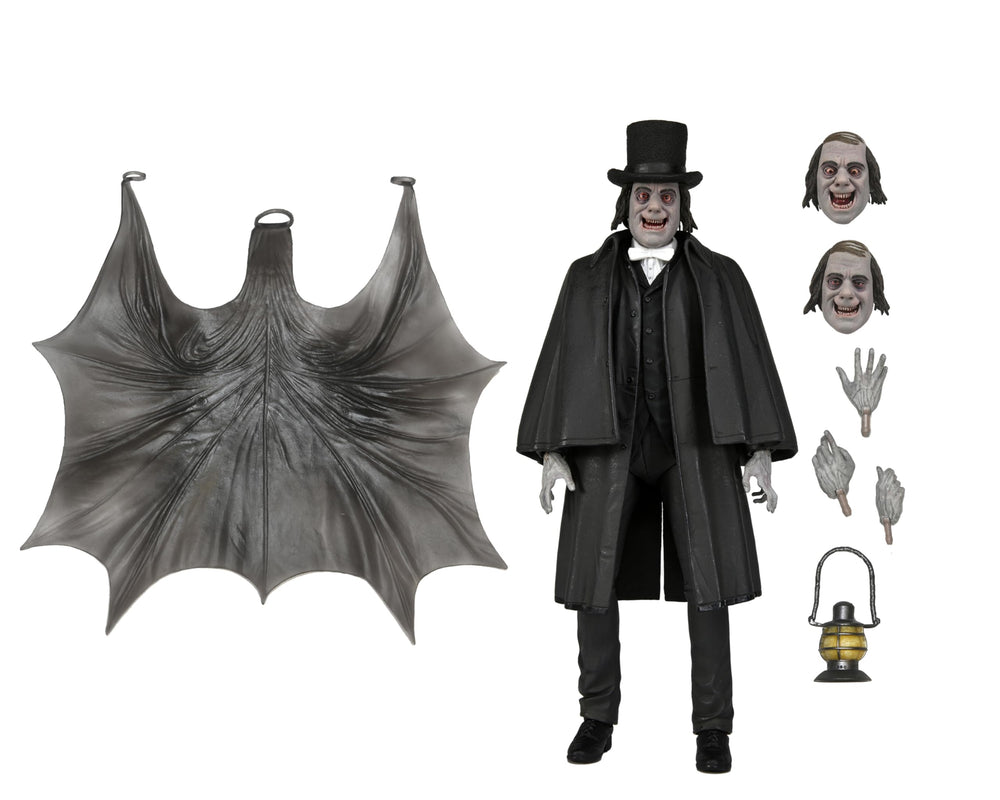 NECA London After Midnight Edward Burke figure front view with detailed likeness