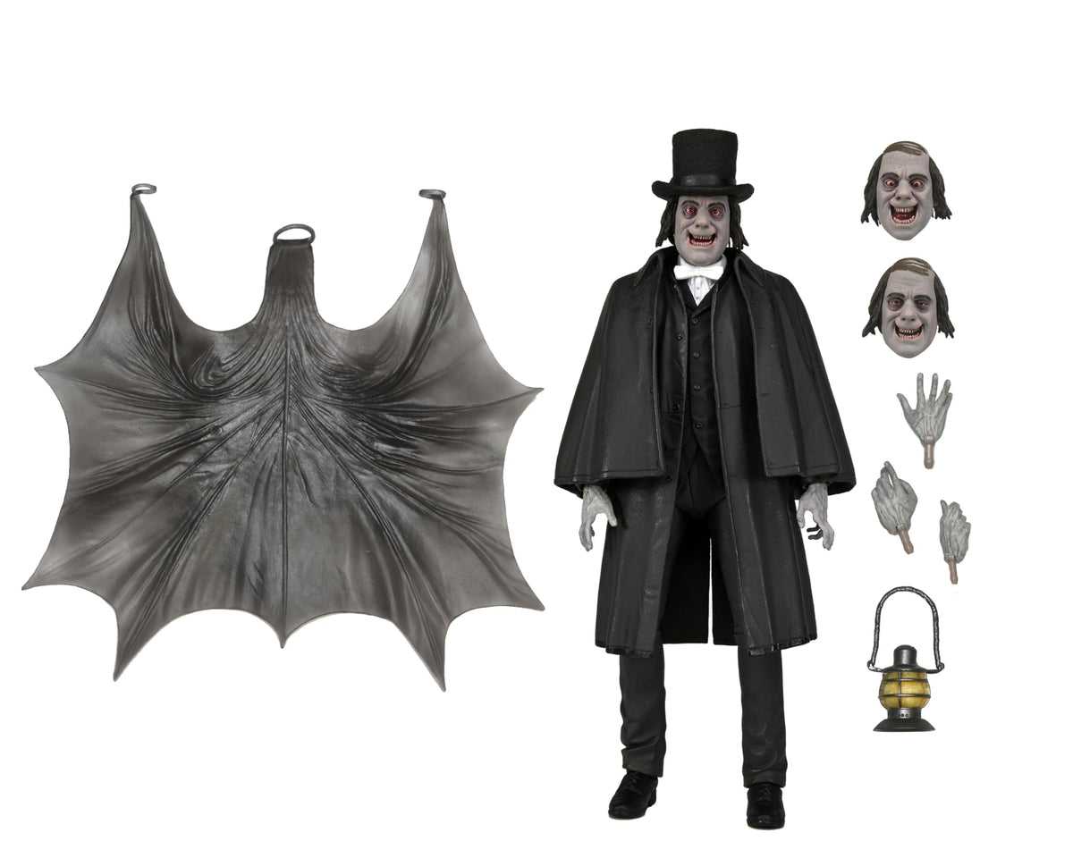 NECA London After Midnight Edward Burke figure front view with detailed likeness