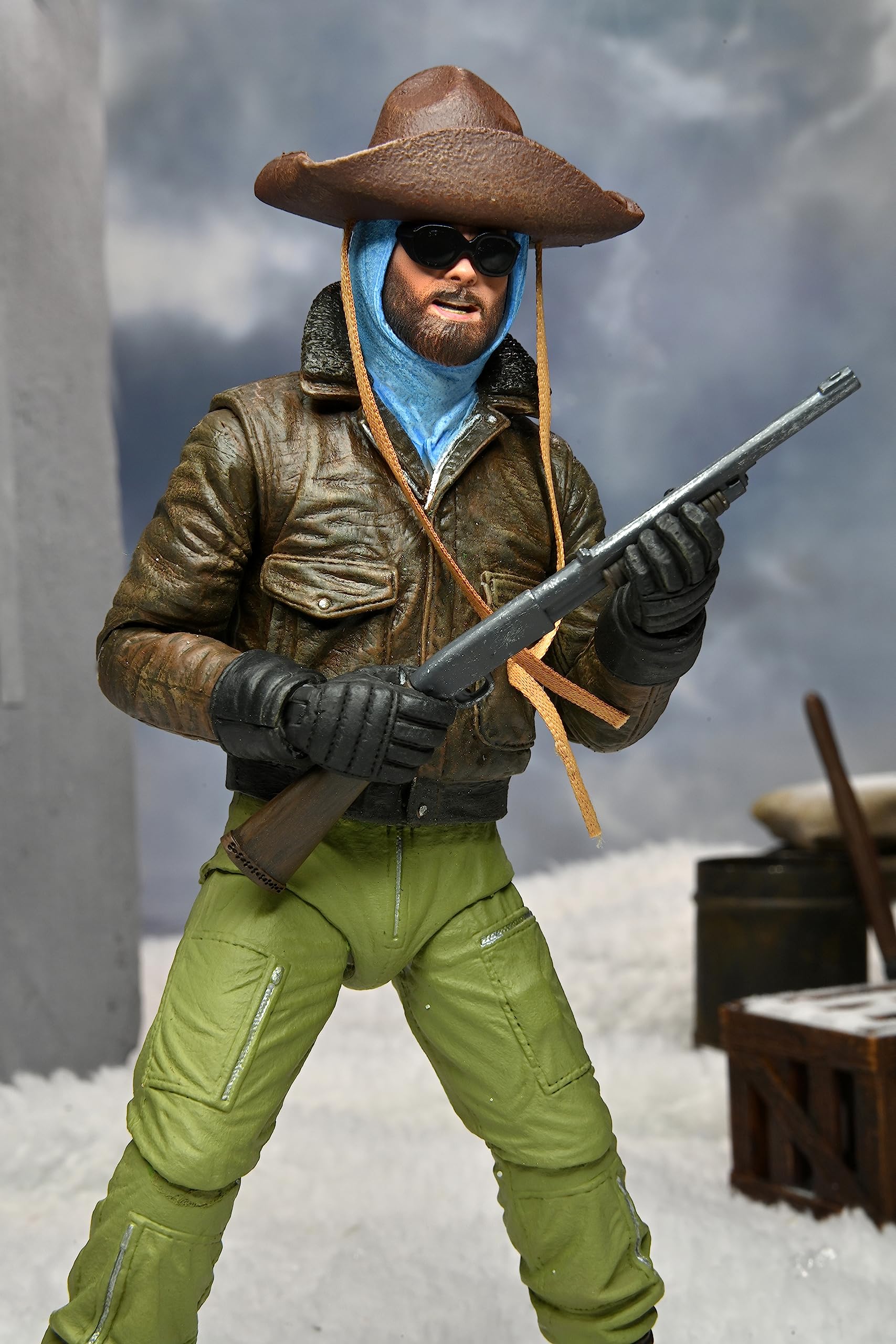 NECA MacReady Outpost 31 box display ready for shelving