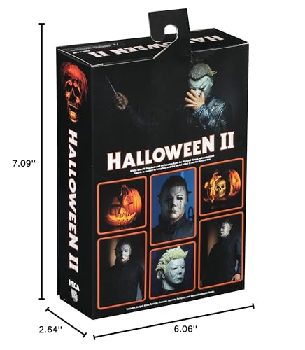 NECA Michael Myers Halloween II seven-inch-scale figure suits collectors.