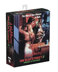 NECA Nightmare on Elm Street Freddy gloved hand enables classic glove poses.