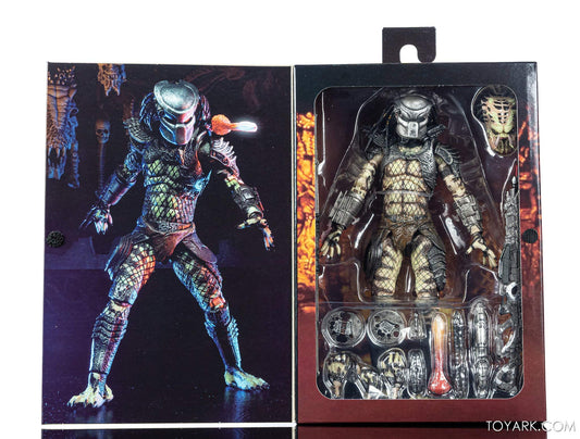 NECA Predator 2 Scout Predator figure with extensive articulation for dynamic posing