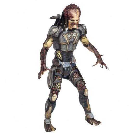NECA Predator 2018 articulated shoulder cannon enables dramatic battle stances.