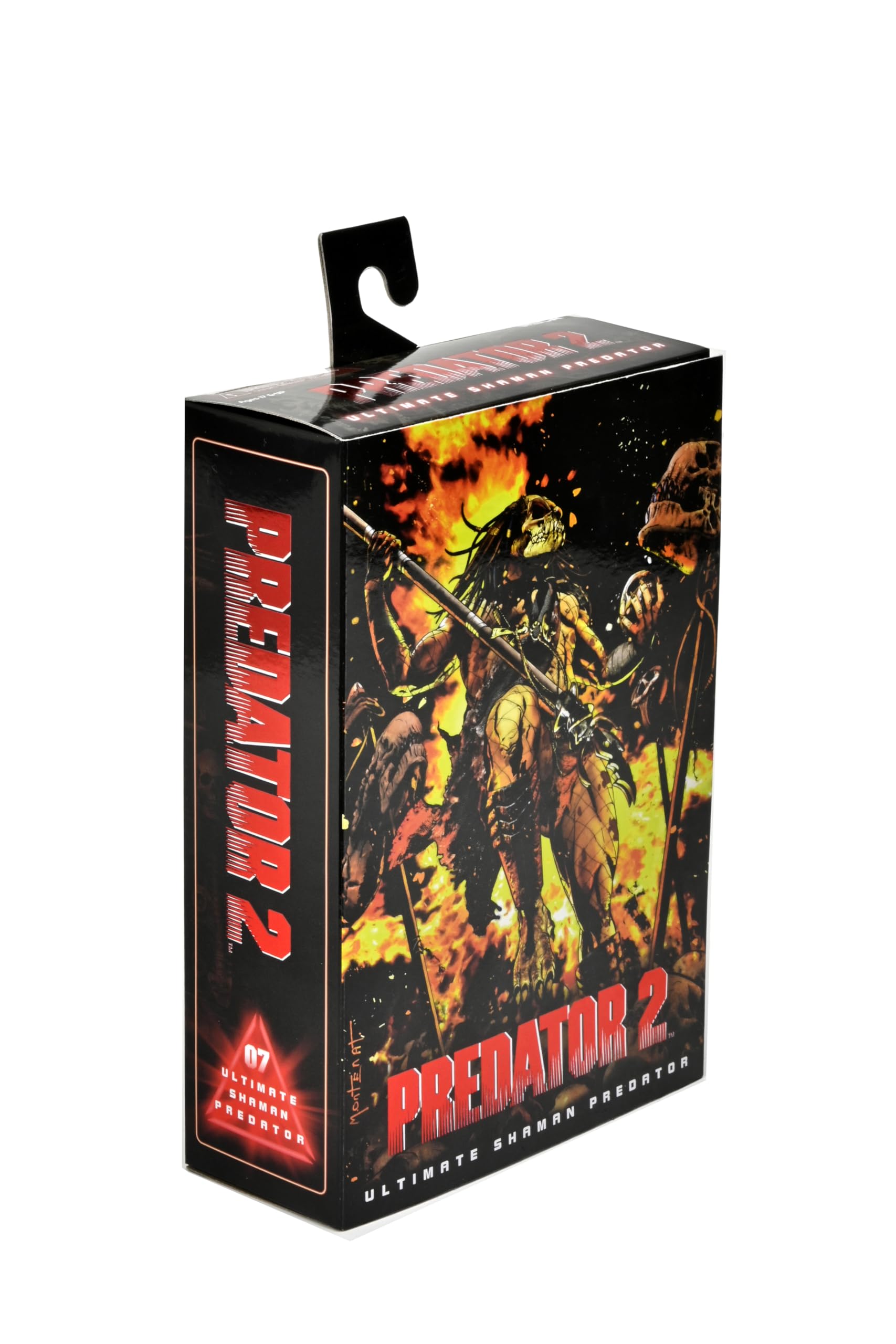 NECA Predator Shaman figure features bone necklace and ritual dagger for authentic display.
