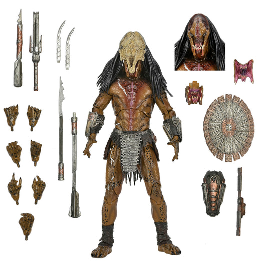NECA Prey Ultimate Feral Predator figure front view for display and collection