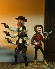 NECA Jester accessories include hat, scalpel, expressions, and hands for expressive poses