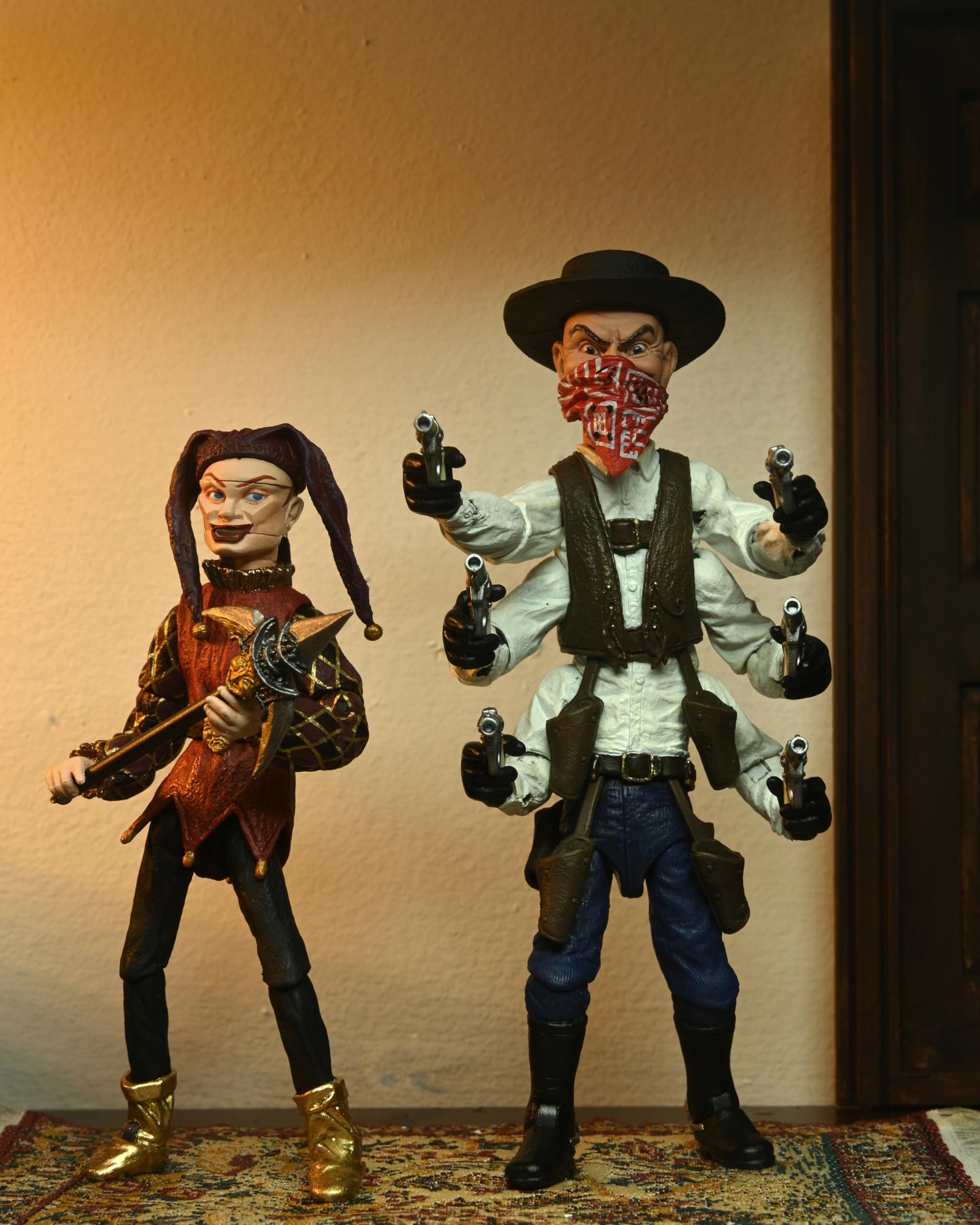 NECA Puppet Case packaging mirrors Andre Toulon's case for immersive display
