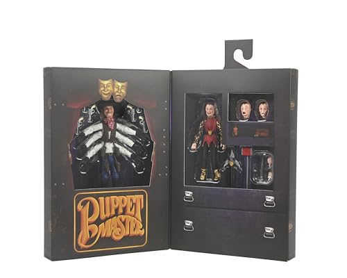 NECA Six-Shooter hat and bandana accessories highlight classic charm on a collectible