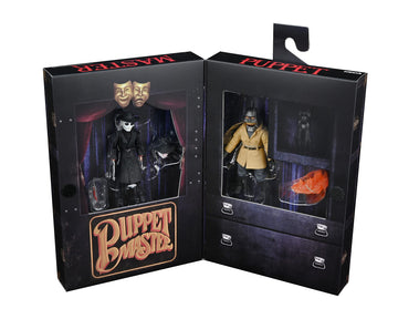 NECA Puppet Master window box packaging replicates the Puppet Case
