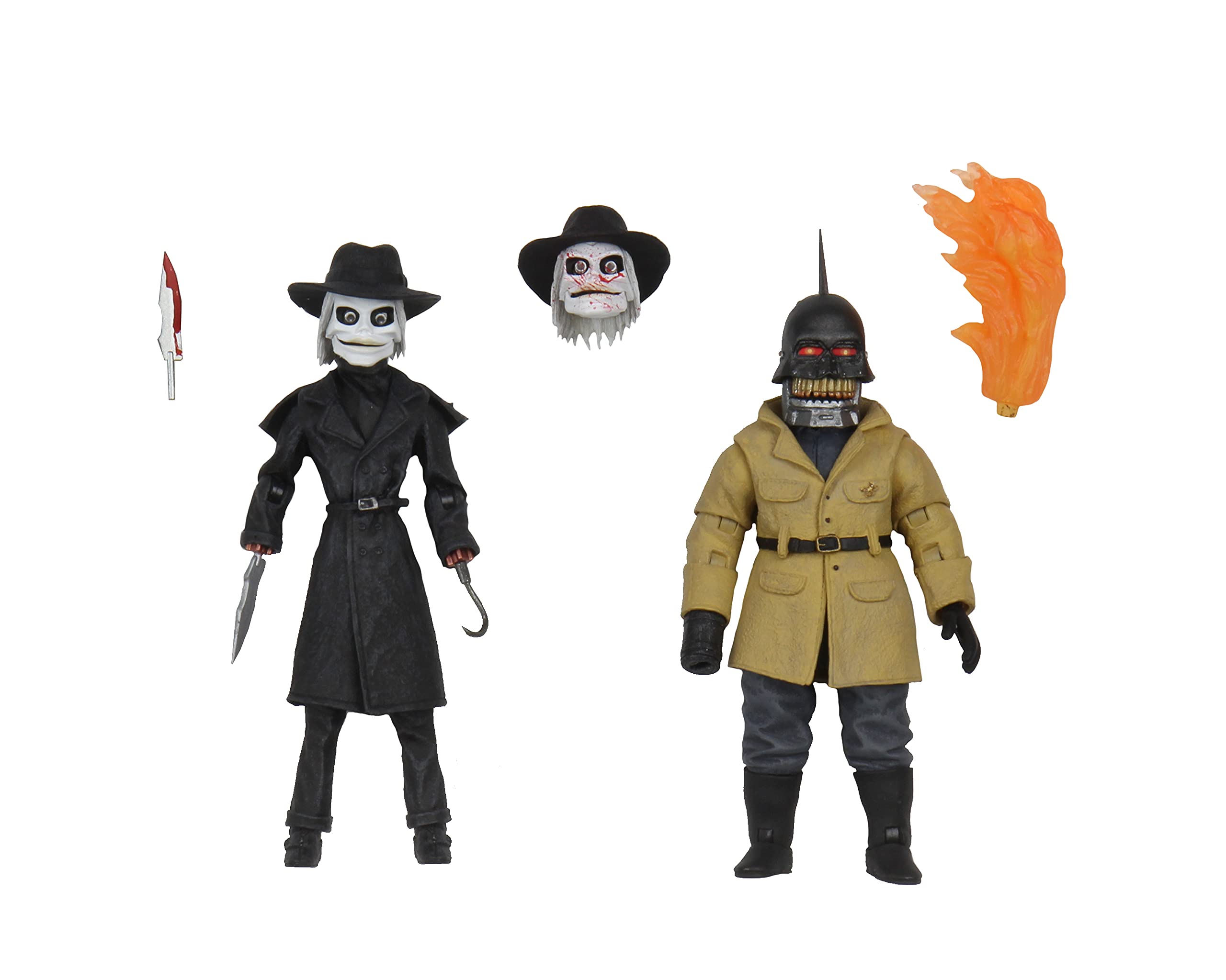 NECA Puppet Master Blade 2-pack front view for compact display and posing