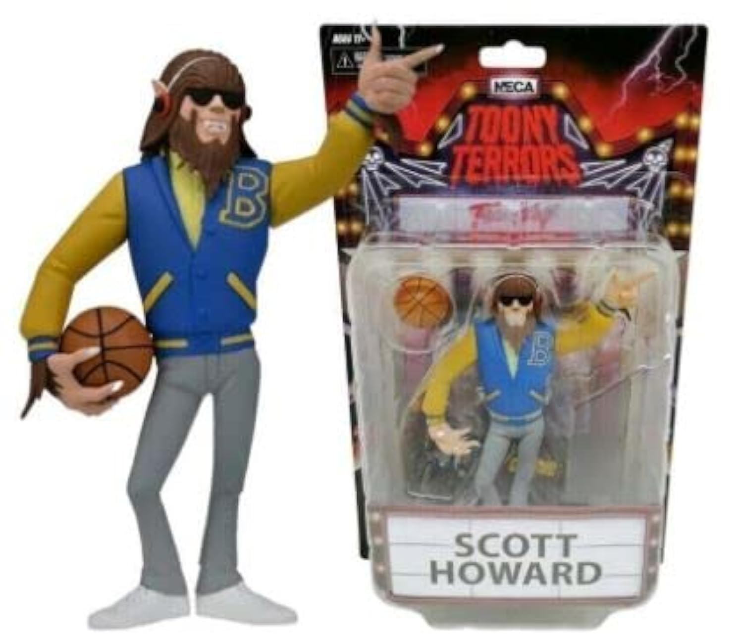 NECA Scott Howard figure front view for display and collection.