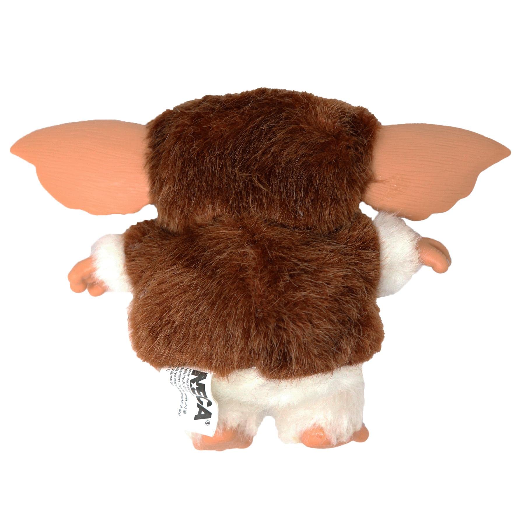 NECA Similing Gizmo plush; packaged with official license tag for collectors.