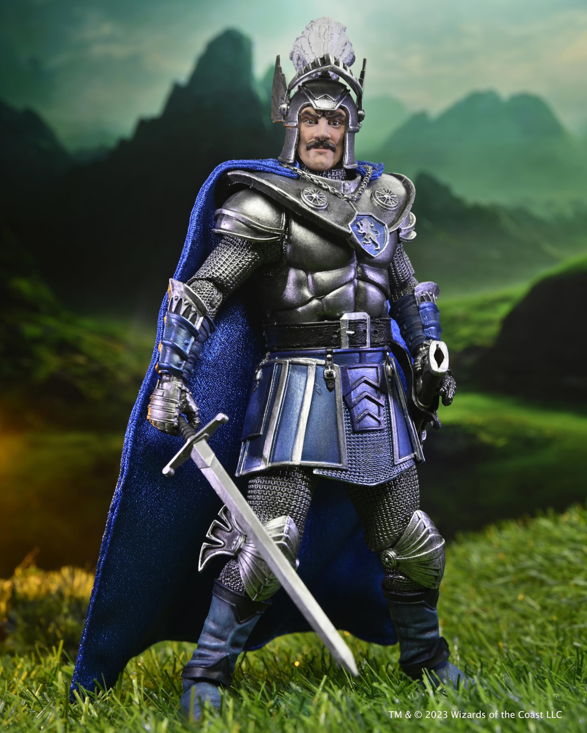 NECA Strongheart 7-inch figure with articulated visor for expressive play