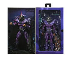 NECA Super Shredder fabric cape detail adds authentic texture to the figure.