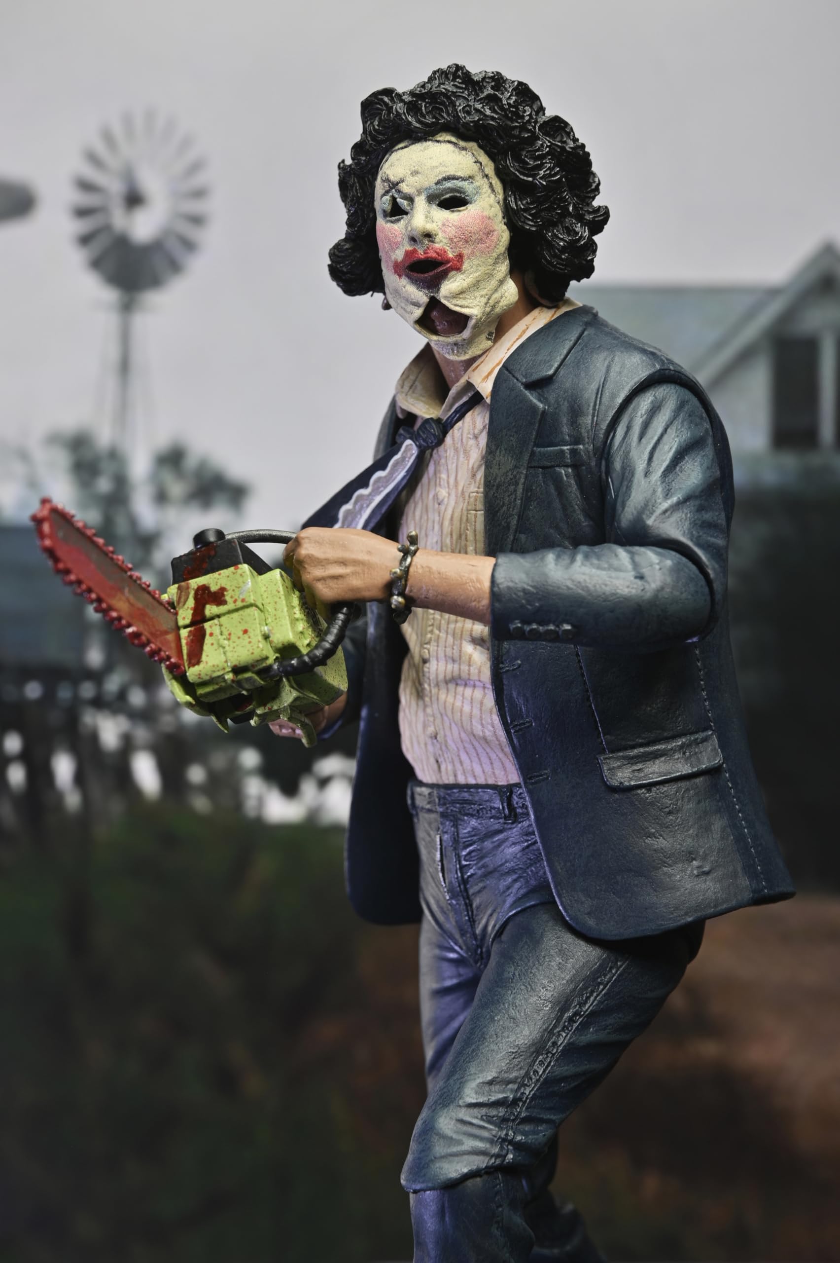 NECA collector window box with opening front flap for easy display.