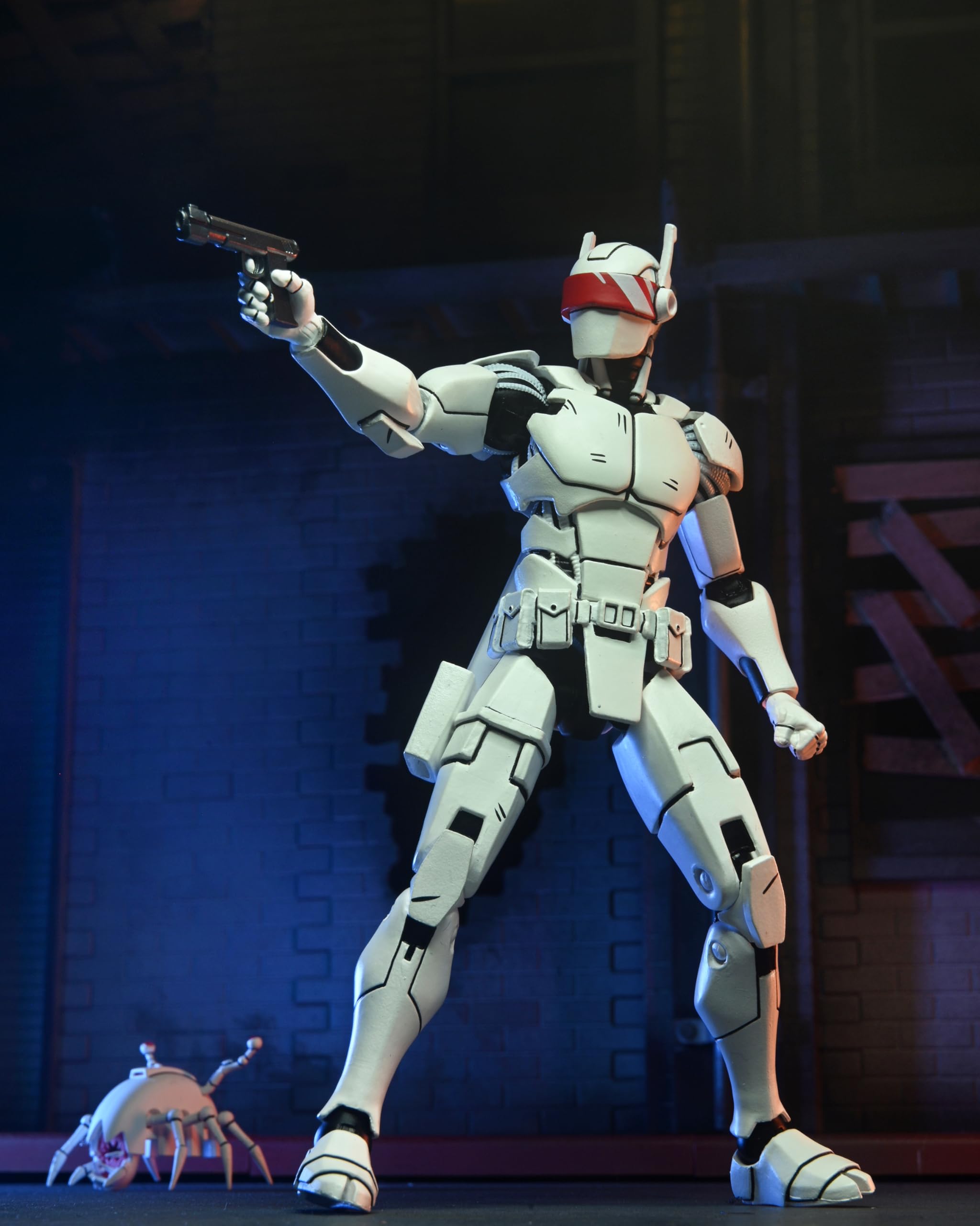 NECA The Last Ronin Synja Patrol Bot head swap option for dynamic posing